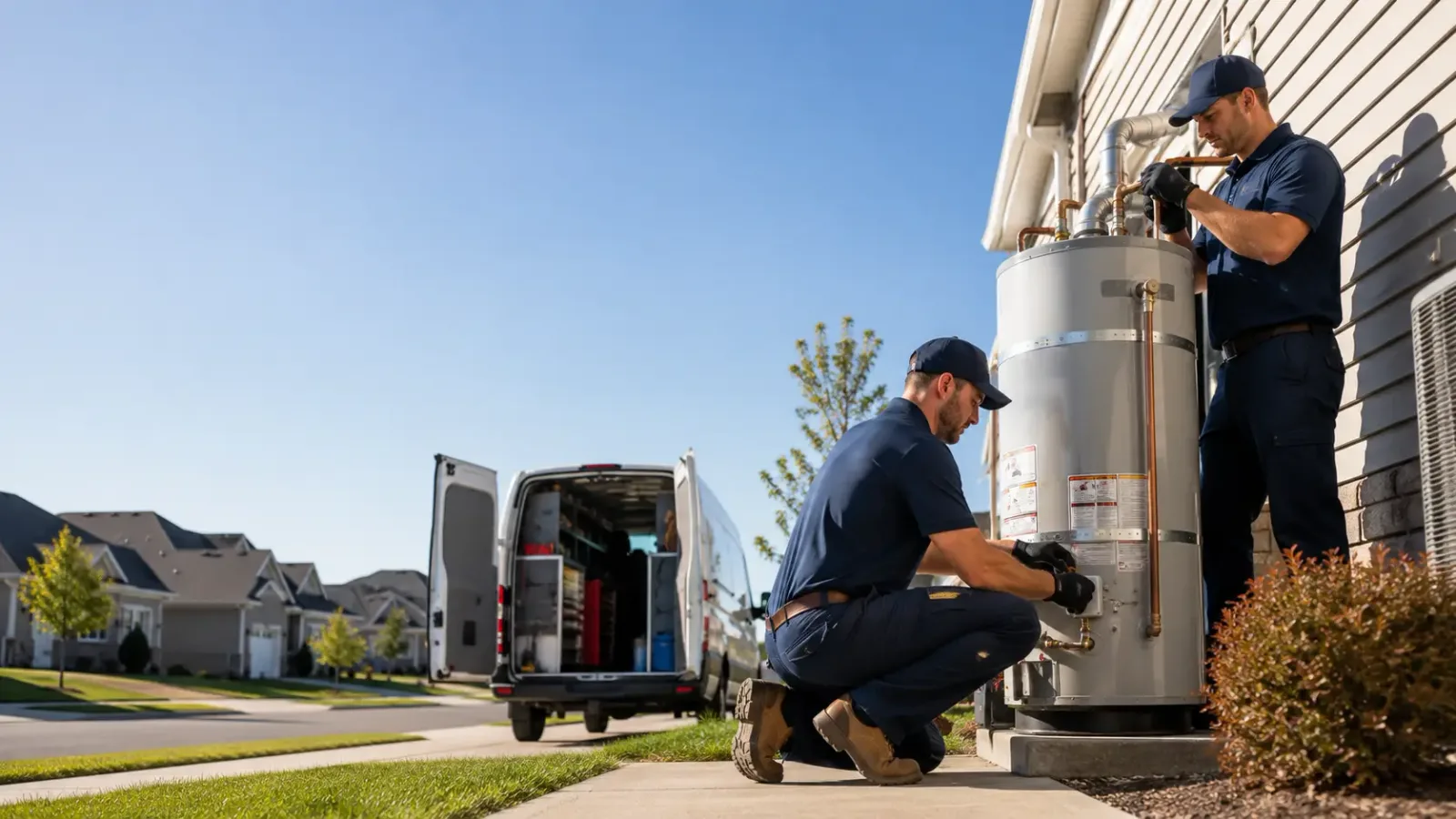 Water Heater Installation in Hanover, MN